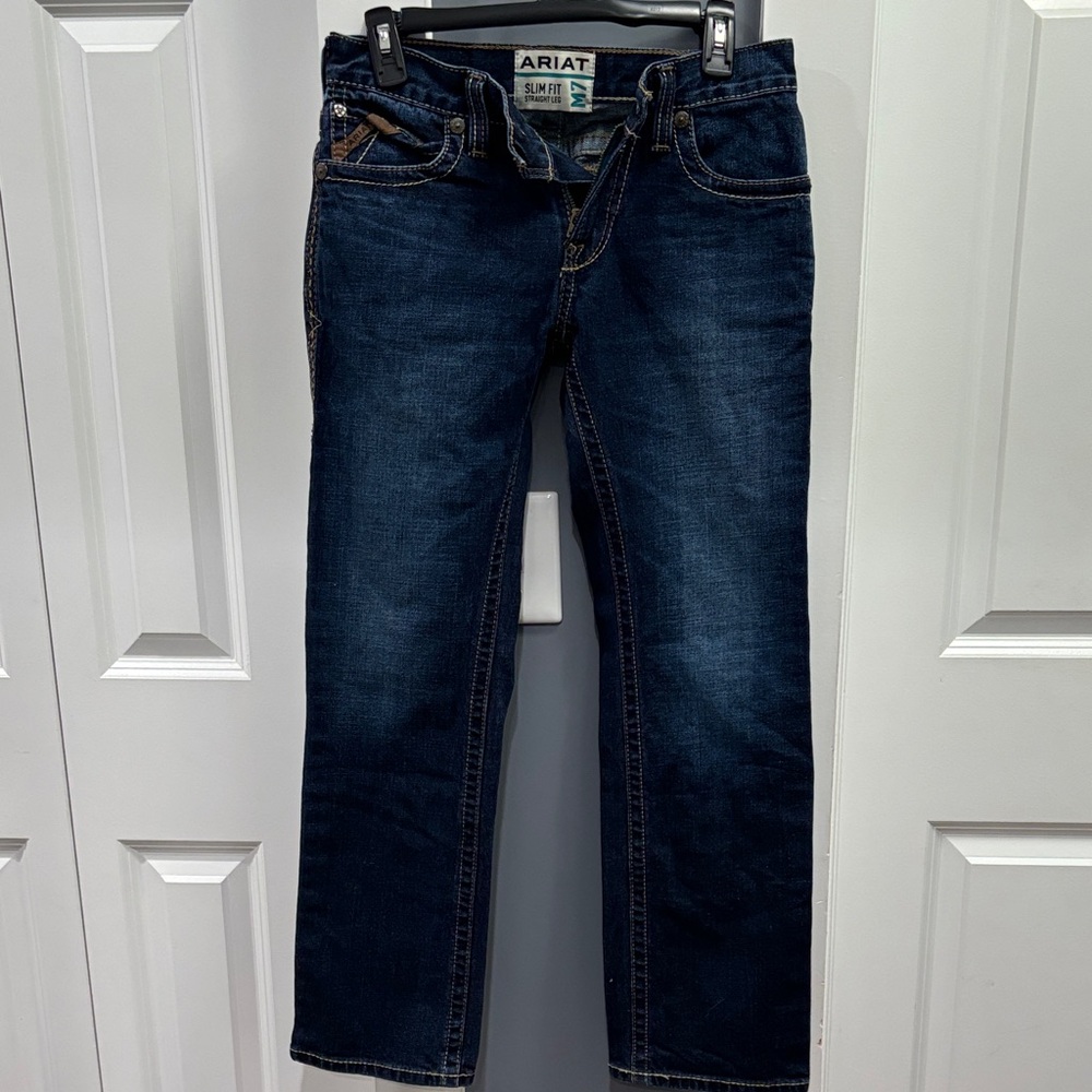 Ariat Men's Dark Blue Slim Jeans
